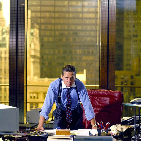 Gordon Gekko : S'habiller pour dominer (la leçon de style de Wall Street )