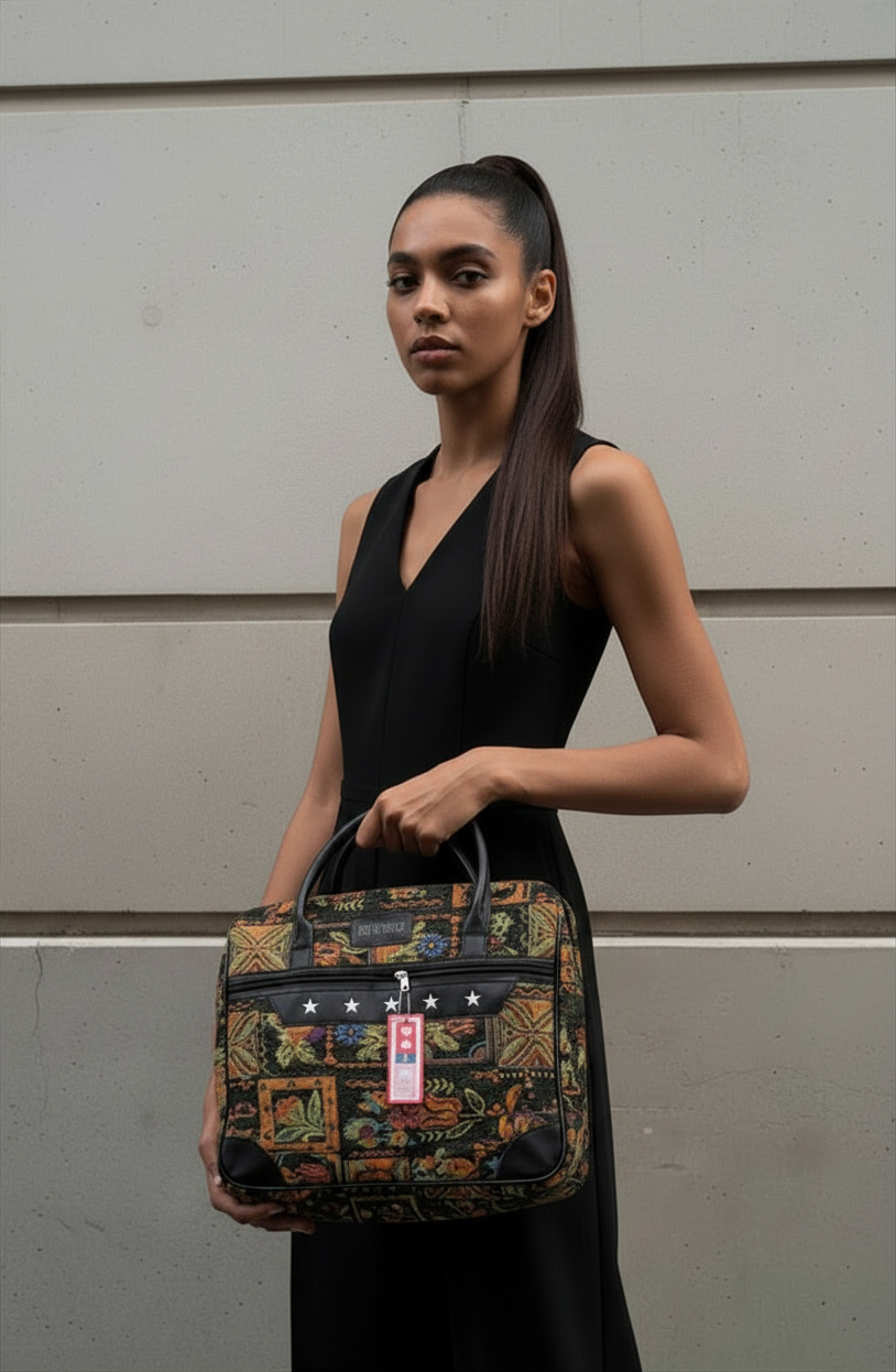 Sac à main Vintage Style Tapestry - Clueless Paris
