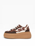 Baskets basses - white/brown