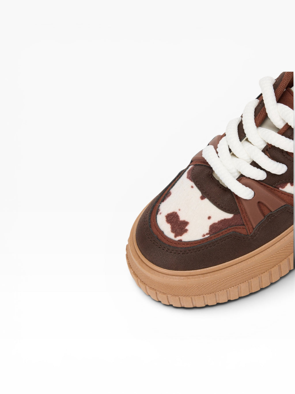Baskets basses - white/brown
