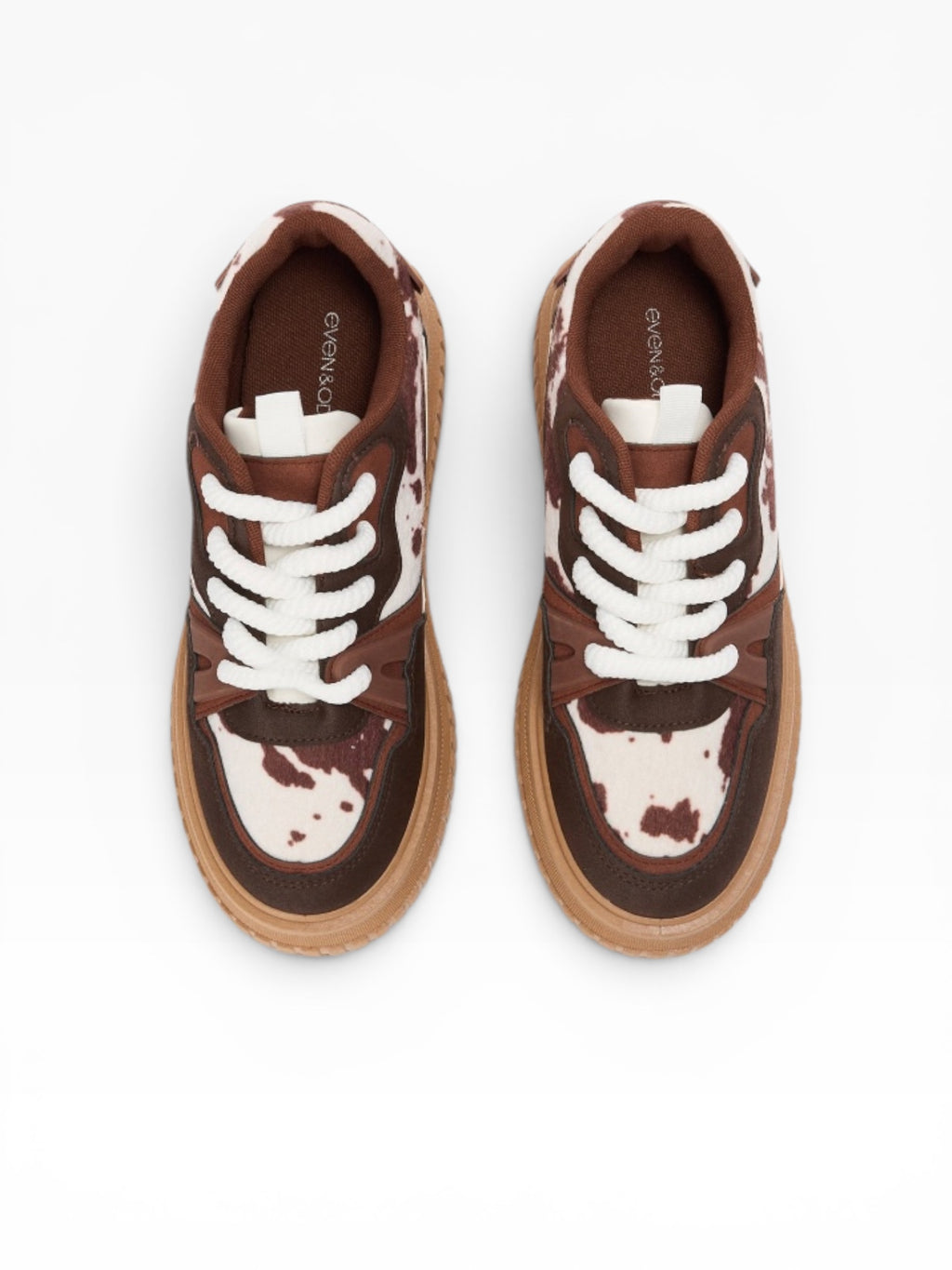 Baskets basses - white/brown